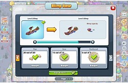 Construction of Blimp Base @ level 2. All required construction items purchased.
